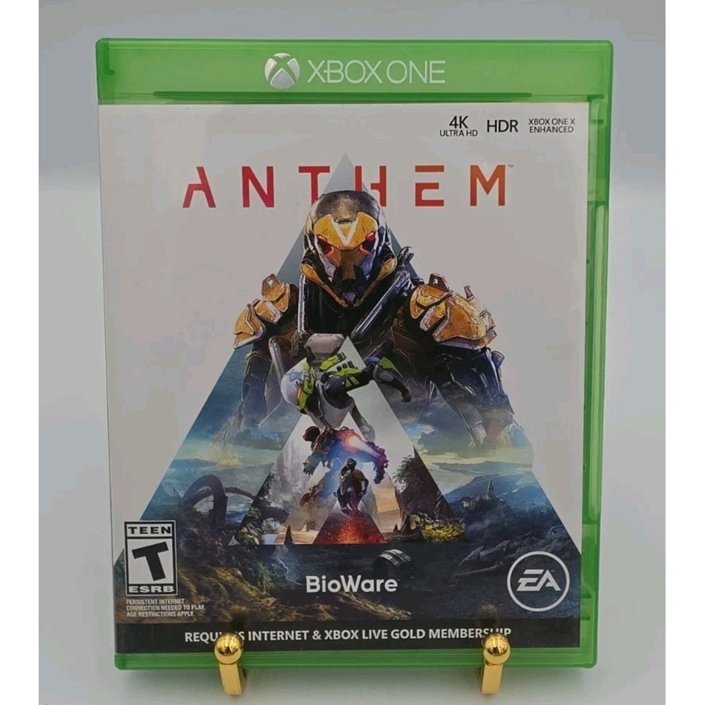 Anthem Xbox One Microsoft Video Game EA BioWare Action RPG Tested Disc & Case